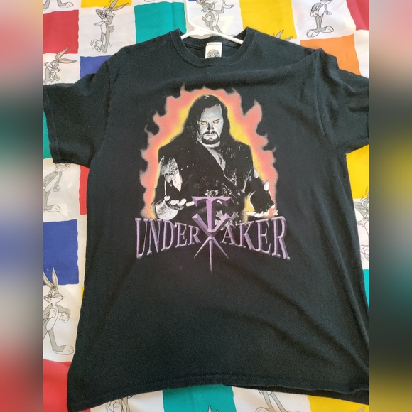 Undertaker rest in peace WWF WWE size medium t-shirt - Picture 1 of 6